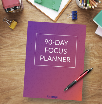 FastBraiin 90-Day Focus Planner for Students