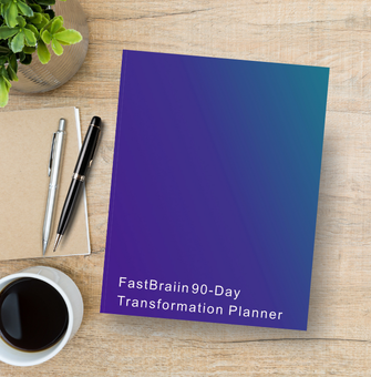 FastBraiin 90-Day Transformation Planner for Adults